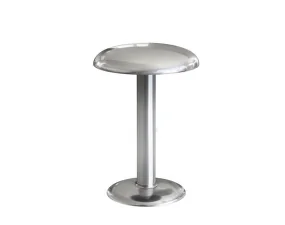 Prenosná stolná lampa Gustave, polished silver