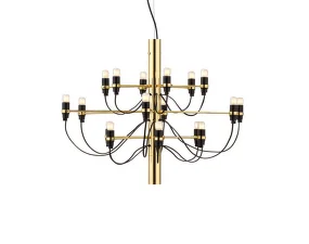 Luster 2097/18 Frosted Bulbs, brass