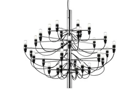 Luster 2097/30 Clear Bulbs, chrome