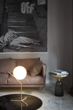 Stolná lampa IC T1 High, brass