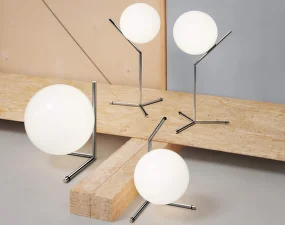 Stolná lampa IC T1 High, chrome
