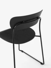 Stolička Pavilion AV51, black oak