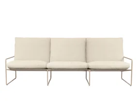 Outdorová sofa Desert 3-Seater, cashmere/off-white