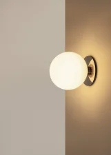 Nástenná / stropná lampa TR Bulb, polished steel