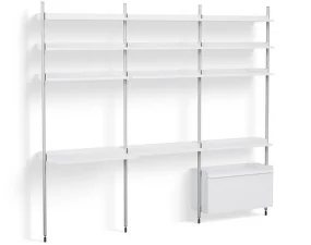 Policový systém Pier kombinácia 23, white