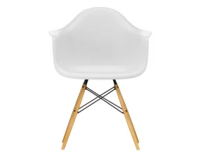 Stolička Eames DAW, cotton white