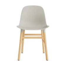 Stolička Form, light grey/oak