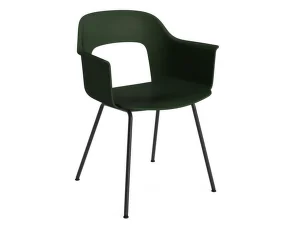 Jedálenská stolička Layout 211, black/bottle green