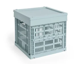 Plastové veko Colour Crate Cube/Square M, dusty blue