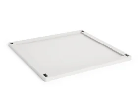 Plastové veko Colour Crate Square L, off-white