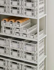 Úložný box Colour Crate Mini set 2ks, grey