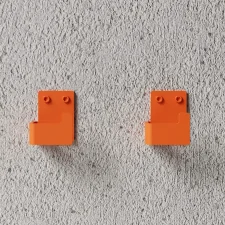 Vešiaky Bath Hook - set 2 ks, orange