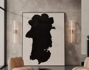 Nástenná lampa Bow Big, bronze