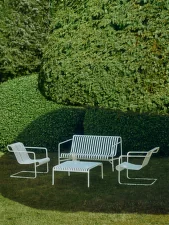 Kreslo Palissade Cantilever Lounge Chair Low, cream white