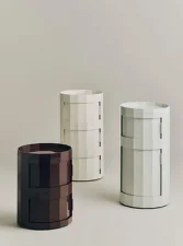 Úložný stolík Facet Cabinet 110, burgundy