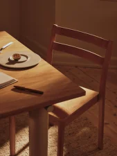 Jedálenská stolička Boda, natural oak