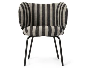 Jedálenská stolička Rico Dining, Louisiana sand / black