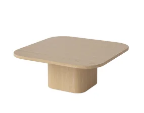 Konferenčný stolík Eida 70x70 H28, white pigmented oiled oak