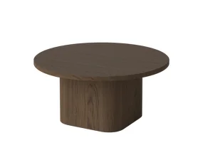 Konferenčný stolík Eida Ø60 H28, dark oiled oak