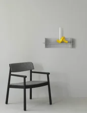 Polica Alu, 60 cm aluminum