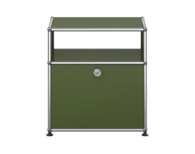 Nočný stolík USM Haller M55, olive green