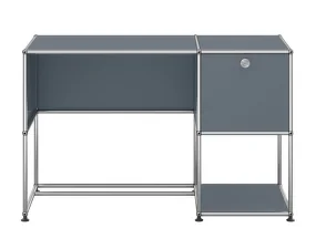 Pracovný stôl USM Haller B21, mid-grey