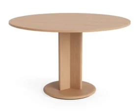 Stôl Chisel 29 Round Ø120, lacquered oak