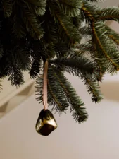 Vianočné ozdoby Bellure Baubles set 2ks, brass