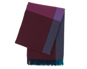 Deka Colour Block, blue & bordeaux