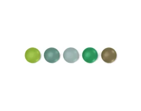 Magnety Magnet Dots, set 5 ks, green