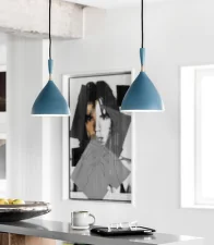 Lampa Dokka, white matt