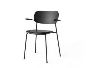 Stolička Co Chair s podpierkami rúk black oak, Dakar 0842
