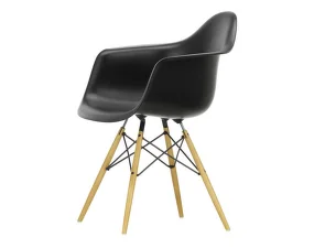 Stolička Eames DAW, deep black