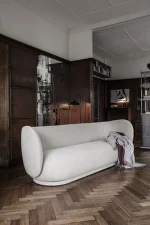 Sofa Rico bouclé, 4–seater, sand