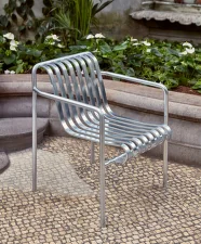 Stolička Palissade Dining Armchair, galvanised