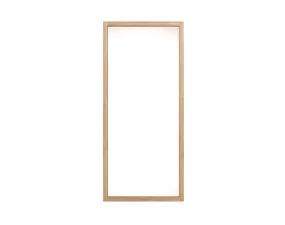 Stojace zrkadlo Light Frame, oak