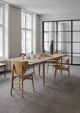 Jedálenský stôl Oku L250, black oak
