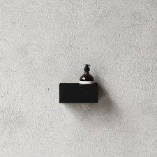 Kúpeľňová polička Bath Shelf 20, black