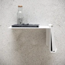 Stolík Bedside Table - right white