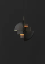 Závesná lampa Multi-Lite, black