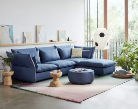 Dekorácia mačky Resting Cat small, light blue