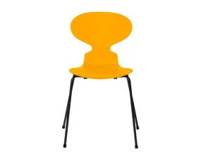 Stolička Ant™ 3101 lacquered, true yellow / black