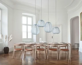 Závesná lampa Balloon large, light grey