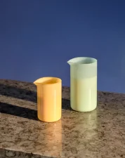Sklenený džbán Borosilicate Small, jade light yellow