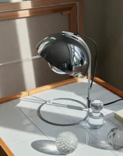 Stolná lampa Flowerpot VP4, chrome