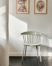 Stolička J104, warm grey