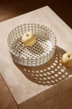 Misa Ceramic Centrepiece, off-white