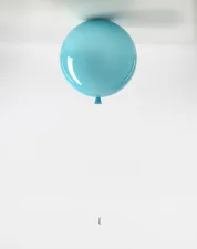 Stropné svietidlo Memory Ceiling 400 PC876, turquoise