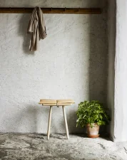 Stolička s podsedákom Georg Jubilee, leather / oak