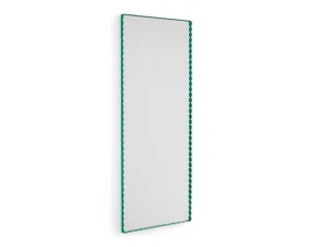 Zrkadlo Arcs Rectangle M, green